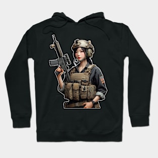 Tactical Girl Hoodie